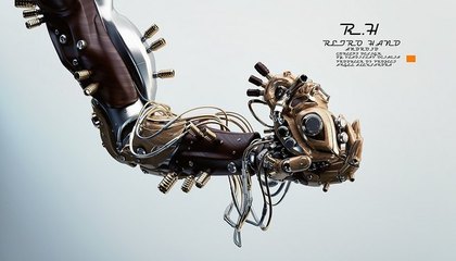 数码机械 机械臂数字渲染作品的美学与创新